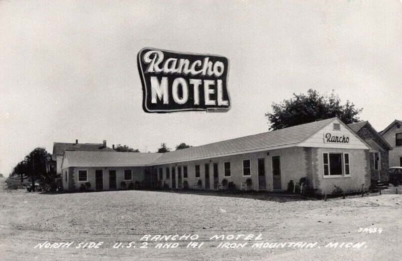 Rancho Motel - Vintage Postcard (newer photo)